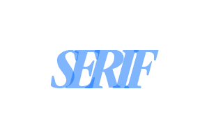 Serif Typeface